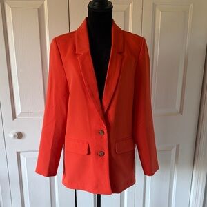 Old Navy Women's Bright Orange Blazer